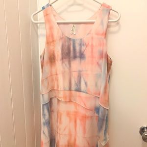 Gentle Fawn tie dye style cocktail dress